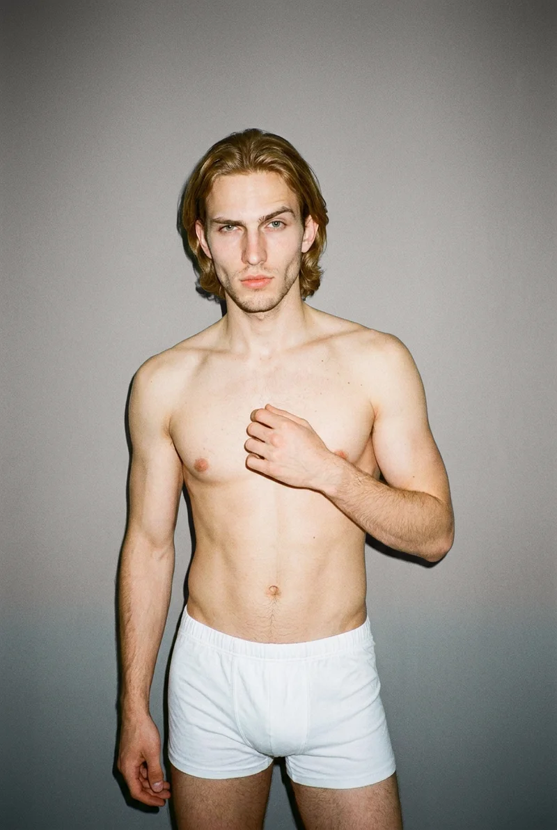 White Trunks, Upper body at Front, Clean Catalog lighting